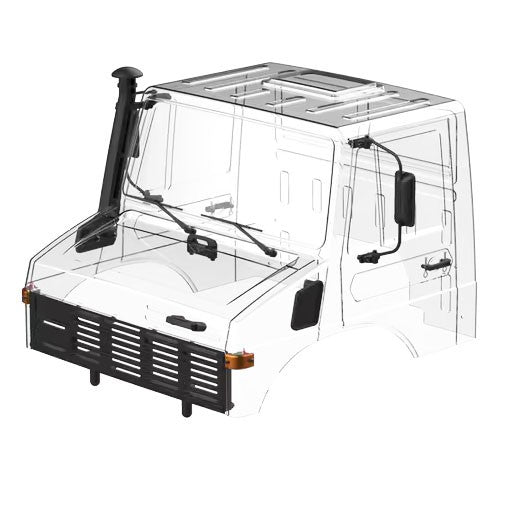 1/6 Full Clear Body Shell Set (1 set)