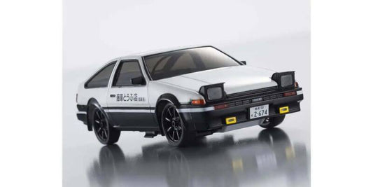 Kyosho First Mini-Z 1:28 Initial-D Toyota Sprinter Trueno AE86 WH/BK K.66601A 4548565490400