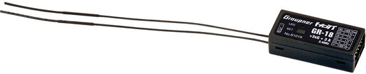 GRAUPNER GR-18 + 3XG + 3A integrierte Flight Control HoTT Empfänger, Multicoper Software (per Update auch für Flächenflug)