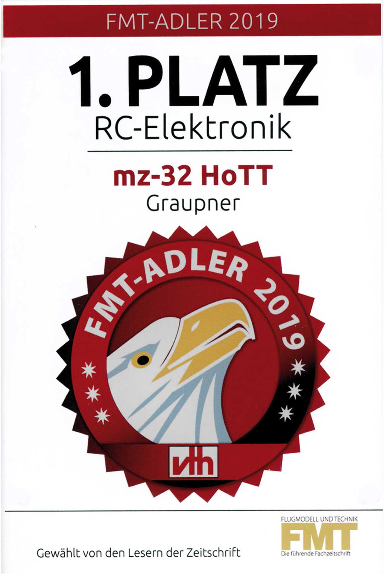 GRAUPNER MZ-32 HOTT Einzelsender 2,4Ghz Fernsteuerung