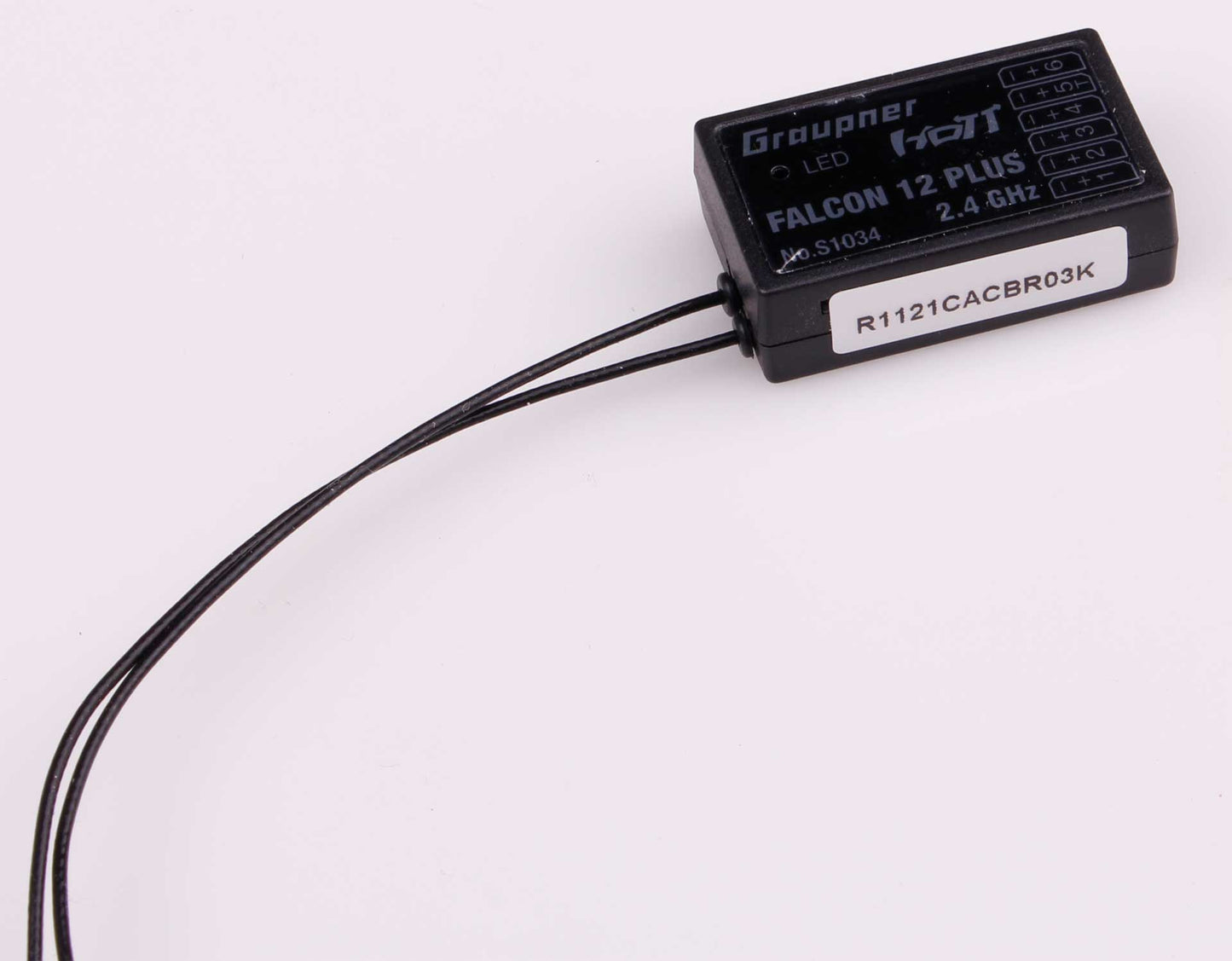 GRAUPNER FALCON 12 PLUS HOTT 3-Achs-Gyro + Vario + Antennendiversity