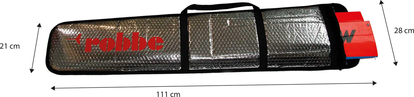 Robbe Modellsport ALU FLÄCHENSCHUTZTASCHE SEGLER 2,0M FÜR MISTRAL, K-RAT II O.Ä.MODELLE