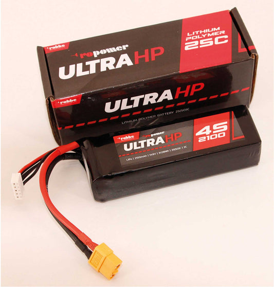 Robbe Modellsport RO-POWER ULTRA HP 2100MAH 14,8 VOLT 4S 25(50)C LIPO AKKU