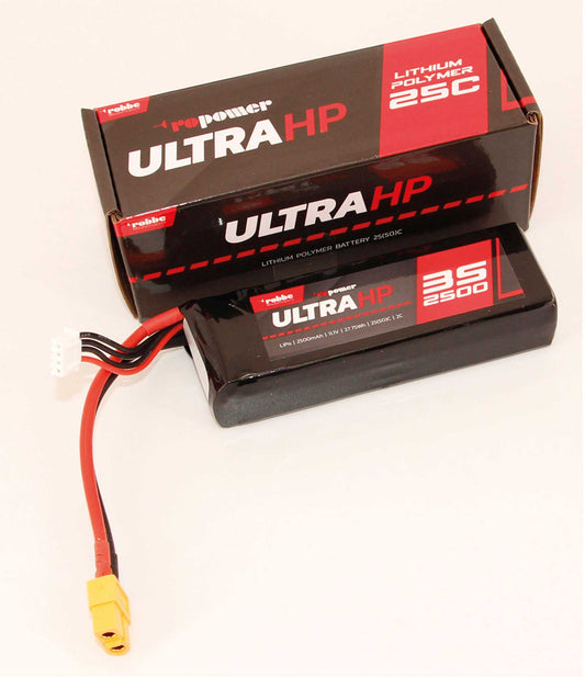 Robbe Modellsport RO-POWER ULTRA HP 2500MAH 11,1 VOLT 3S 25(50)C LIPO AKKU