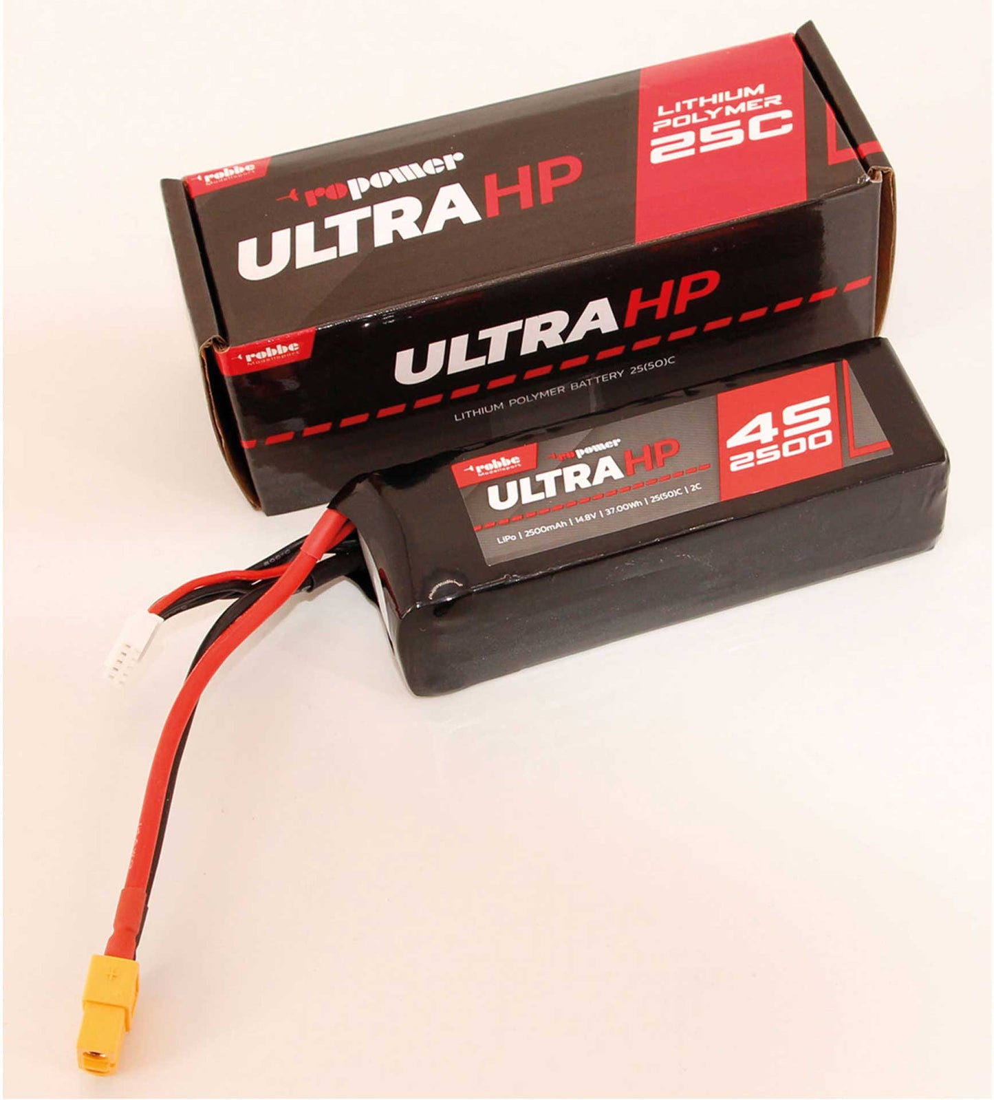 Robbe Modellsport RO-POWER ULTRA HP 2500MAH 14,8 VOLT 4S 25(50)C LIPO AKKU