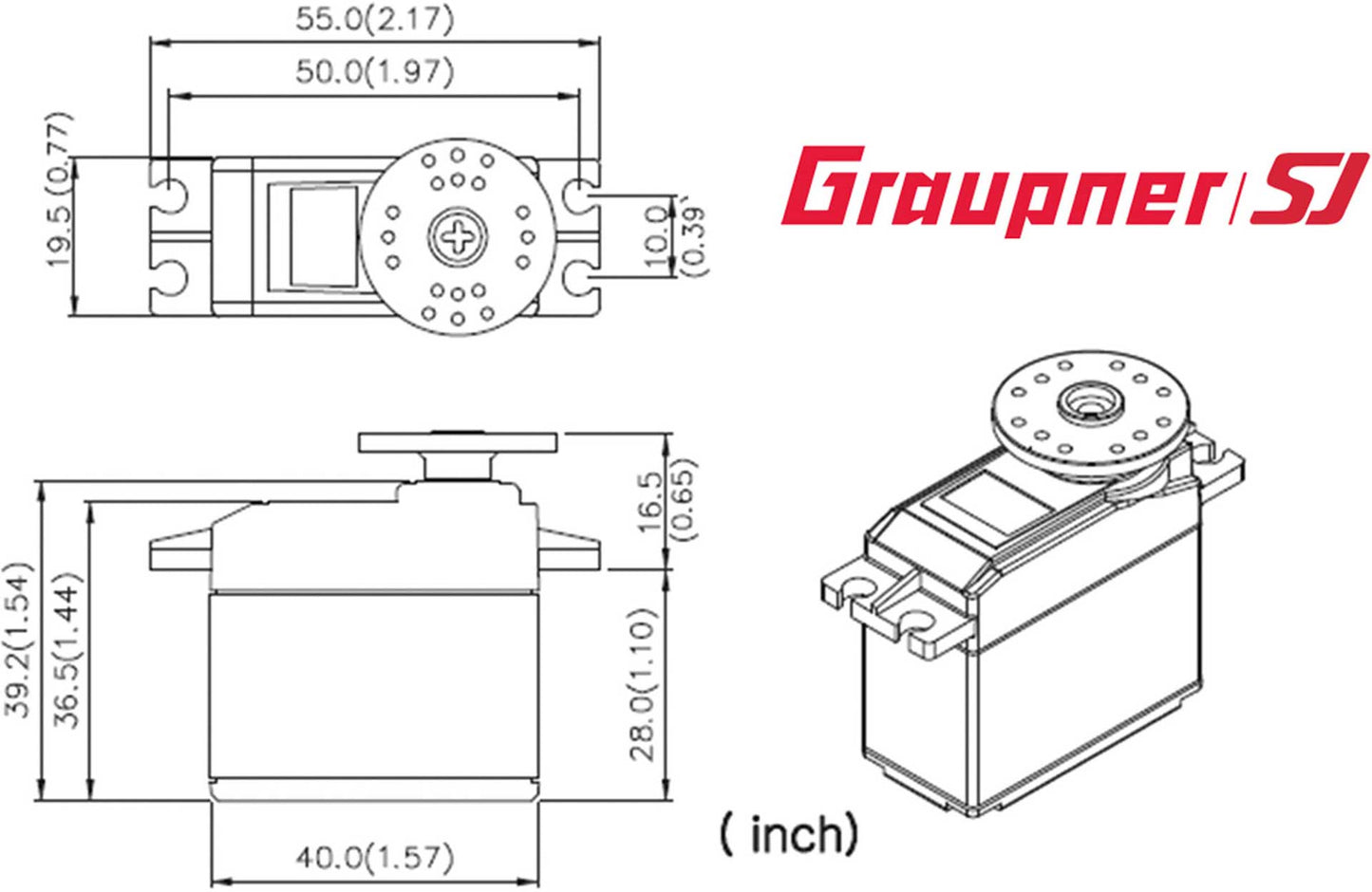 GRAUPNER DES 806 BB MG DIGITAL SERVO