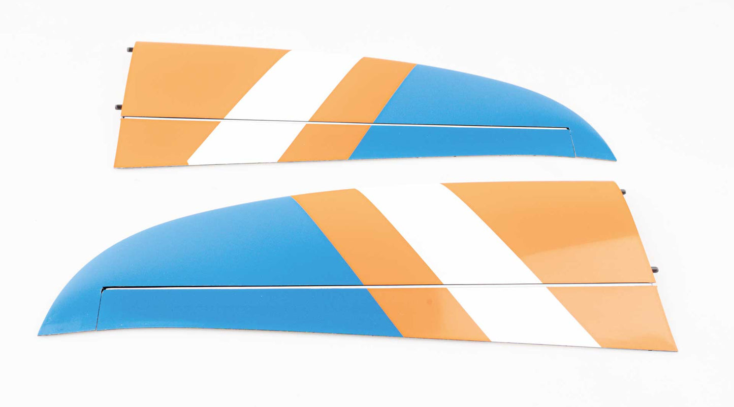 Robbe Modellsport V-Leitwerk Avalanche ARF Voll-CFK Segler Version, orange, Paar