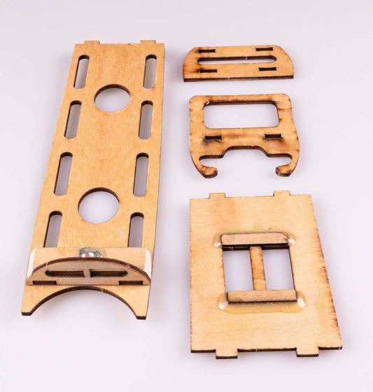 Robbe Modellsport K-Rat II Pro ARF Holz Einbauteile Rumpf