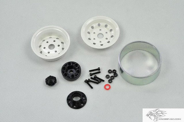 1.9' hub white ,2unit/kit