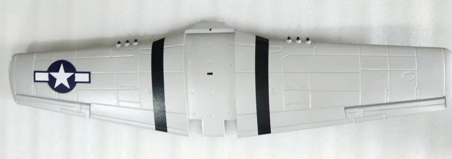 750mm P-51D Mustang - wings yellow