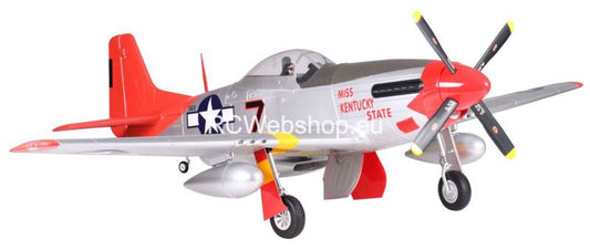 FMS Plane 1700mm Red PNP Mustang P-51D Warbird FMS041R