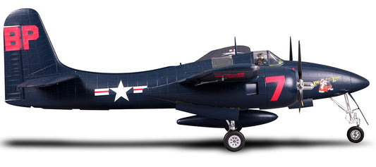 1/9 Plane 1700mm F7F Tigercat Blue PNP kit