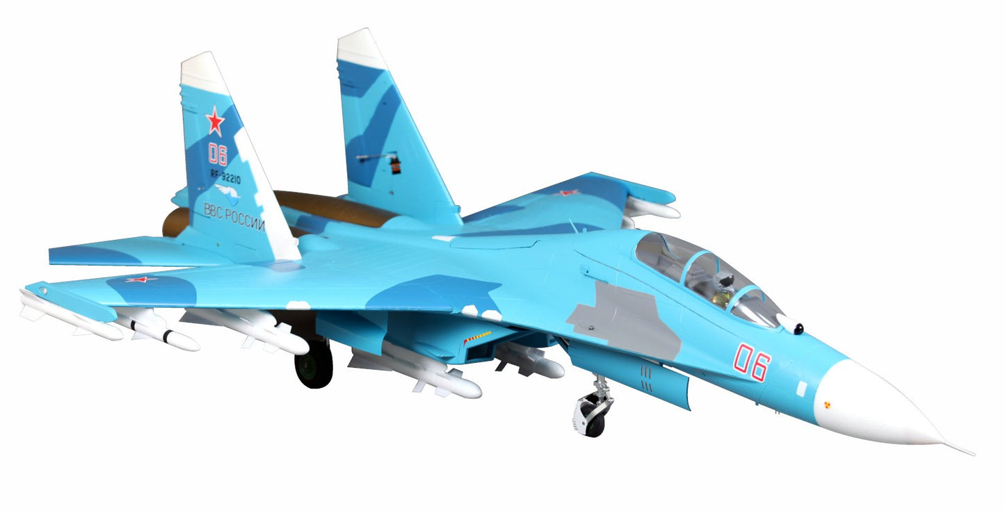 1/12 Twin 70mm EDF SU-27 PNP