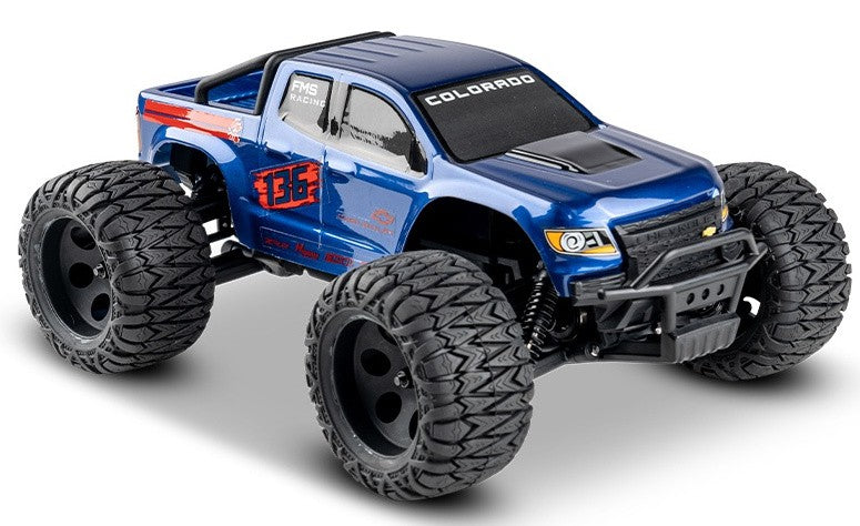 1/24 Chevrolet Colorado FMT24 Monster truck RTR car kit - Blue