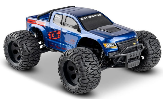 1/24 Chevrolet Colorado FMT24 Monster truck RTR car kit - Blue