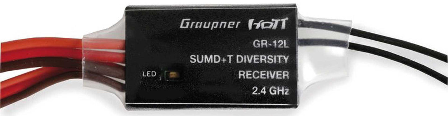 GR-12L SUMD+T 2 antennas 2.4 GHz receiver