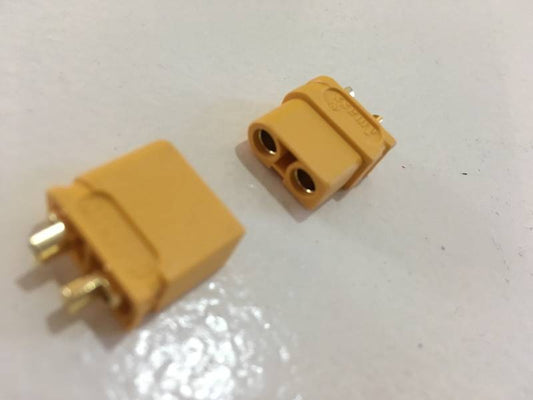 XT60U F/M connector set yellow