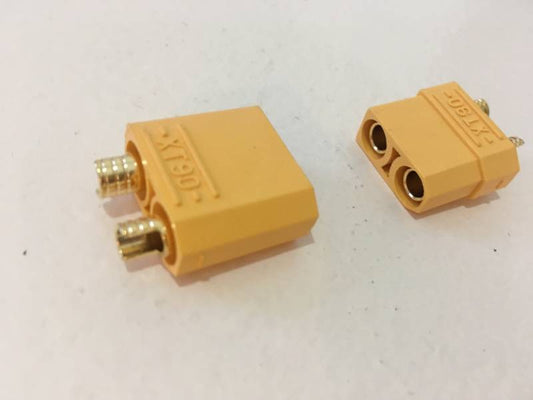 XT90 connector yellow per set