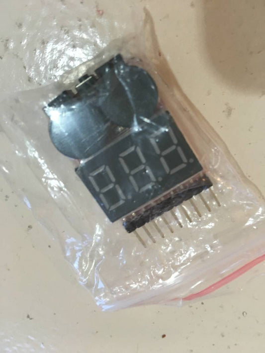 Battery Lipo checker, 2S-8S