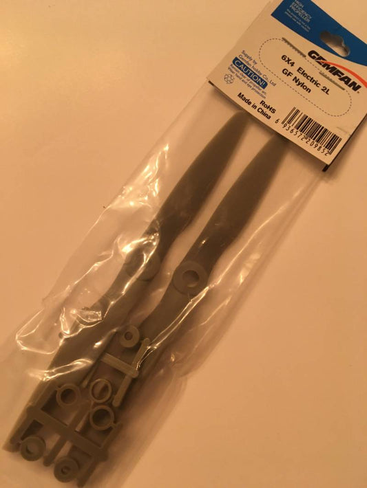 2 pcs : APC style Prop Propeller 6x4" E Gemfan