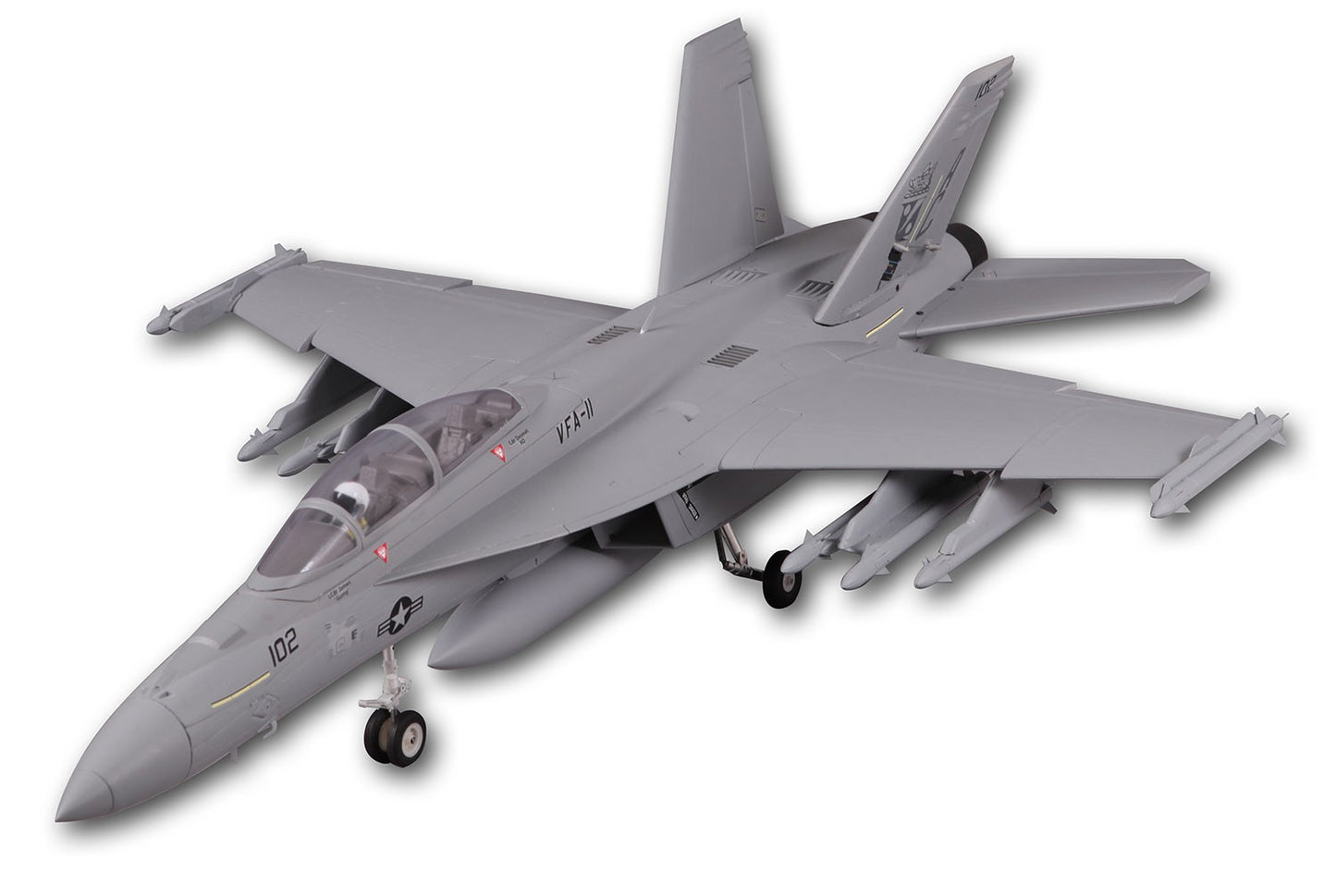 1/7 Jet 70mm EDF F/A-18F Super hornet Grey PNP kit