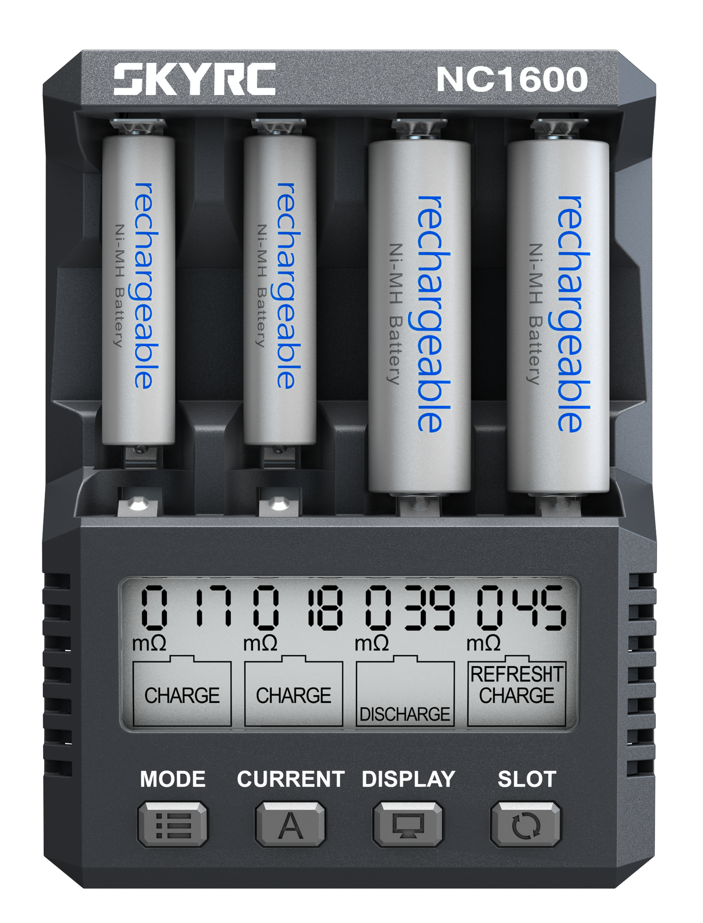 NC1600 NiMH AA/AAA battery charger