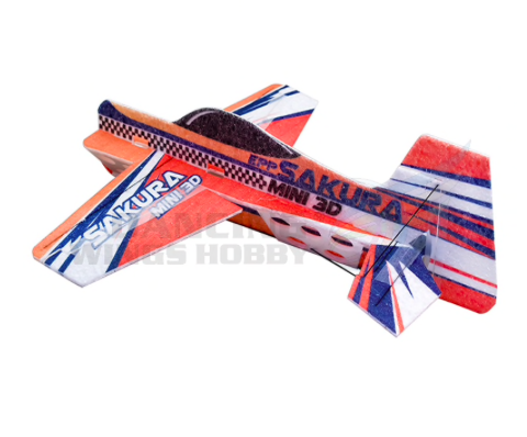 3D indoor parkflyer epp foam orange model KIT 1110E