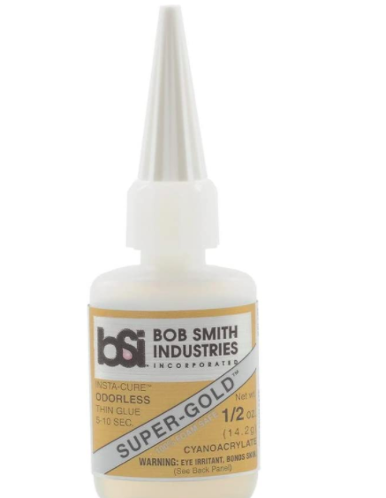 Super-Gold Cyanoacrylate Thin Foam Safe Odorless 14g glue (1/2 oz) lijm kleber epp