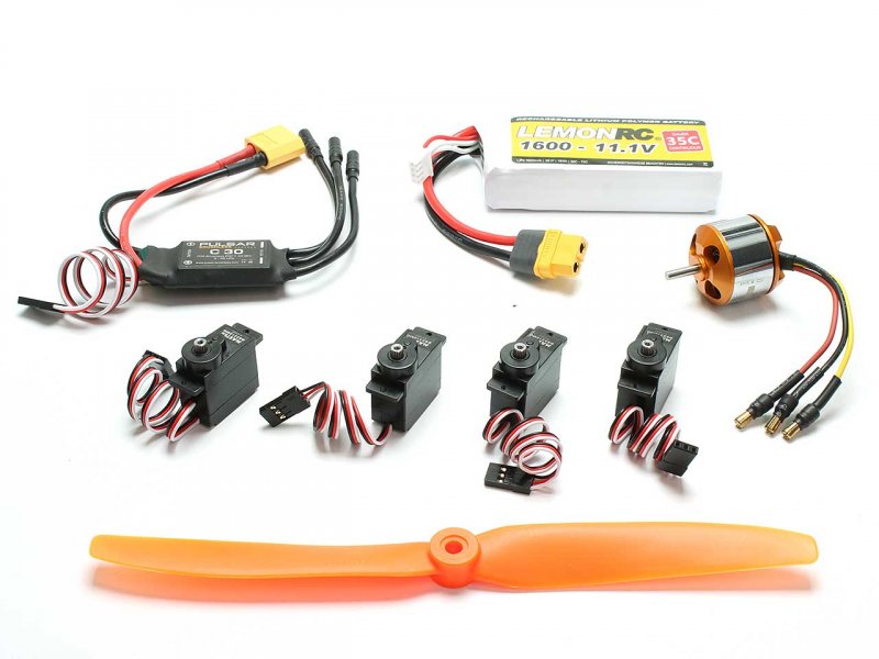 Antrieb + Servos Revo P3