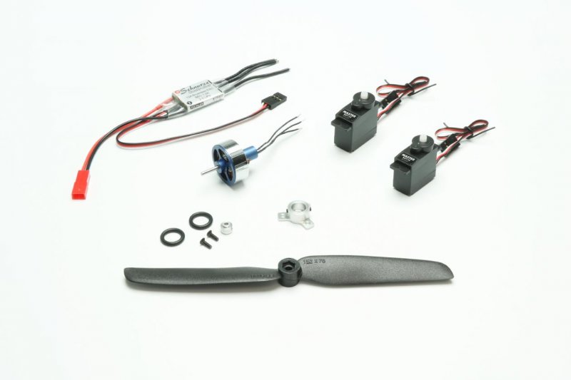 Antriebssatz BL inkl. Servos f. Swallow