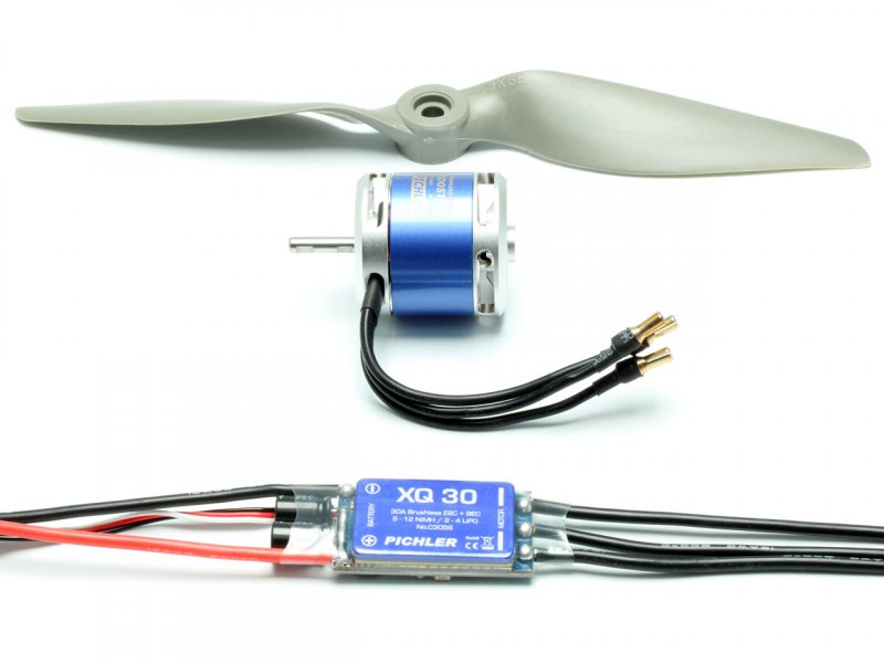 Brushless Antrieb Fieseler Storch 1600mm