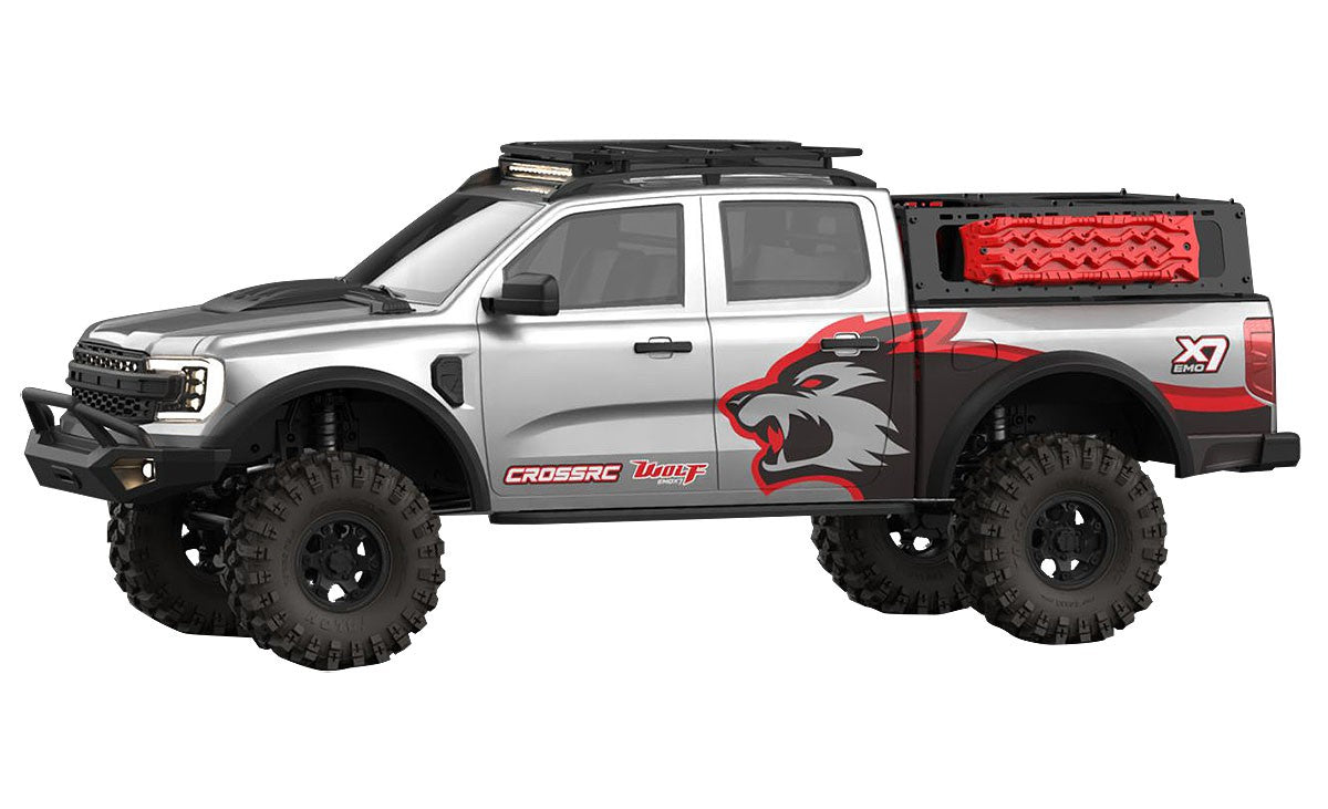 Crawling kit - EMO X7 RTR brushless (silvery)