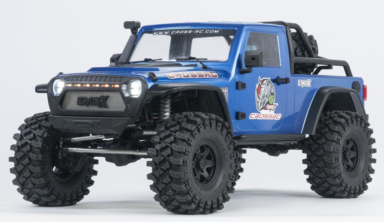 Crawling kit - EMOX1 1/8 ARTR kit (blue)