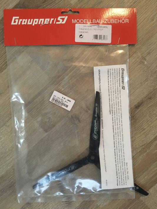 Prop 3-blad Graupner SJ E-prop 9x5L