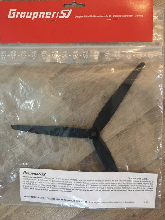 Prop 3-blad Graupner SJ E-prop 10x5L