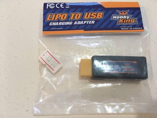 Lipo to USB charging adapter