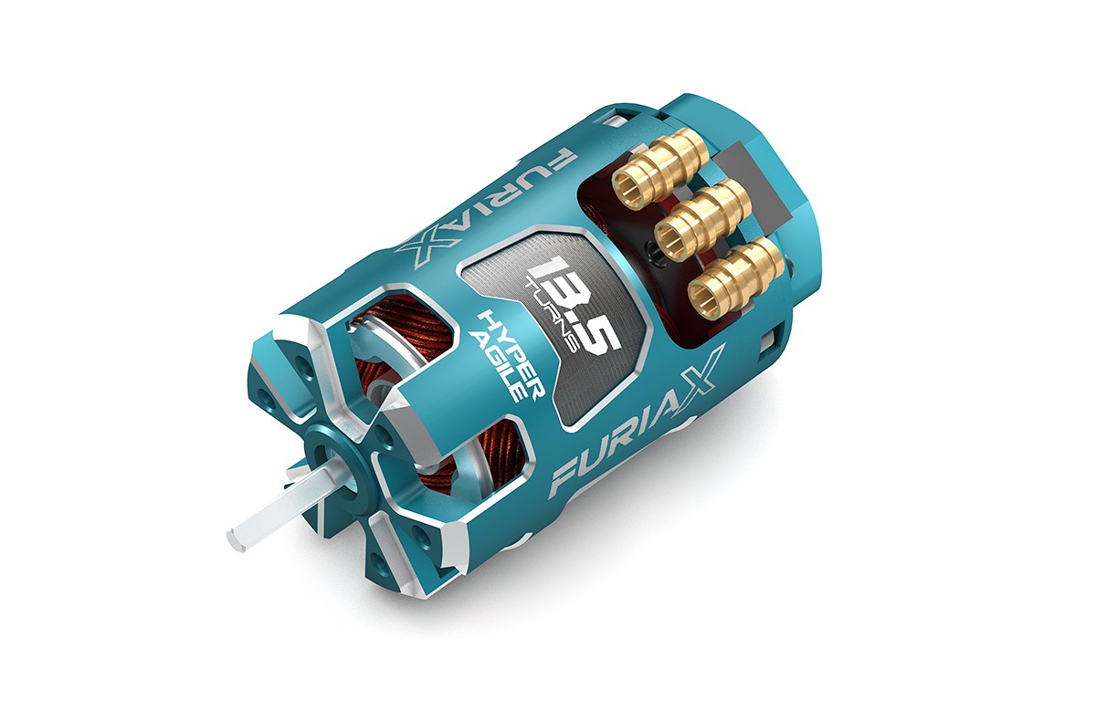 FuriaX Hyper Agile - 1/10 Sensored Brushless Motor for Drifting 10.5T