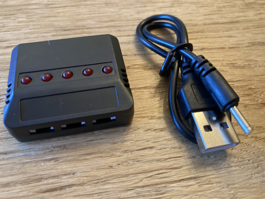 Charger 1S for LIPO 150/200mAh (black version)