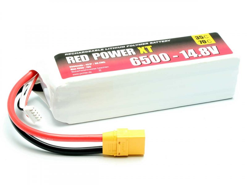 LiPo Akku RED POWER XT 6500 - 14,8V