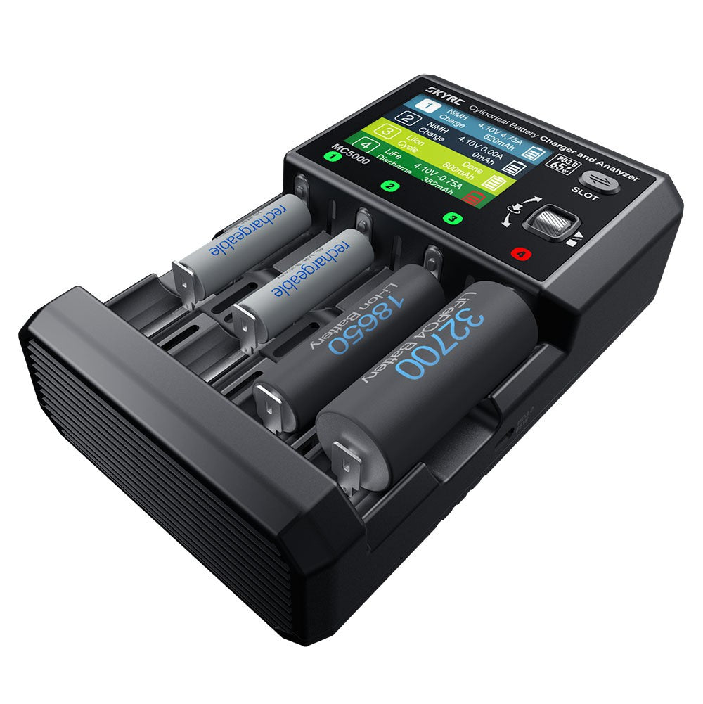 MC5000 Cylindrical Battery Charger and Analyzer