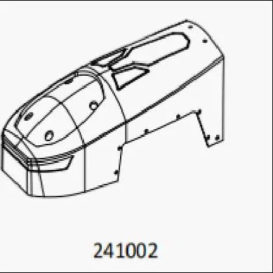 TL4 : PC red front compartment cover