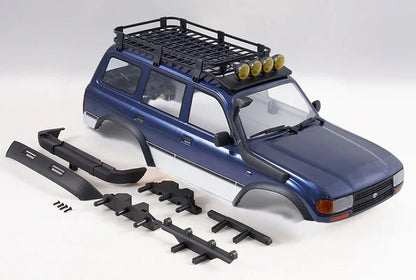 1/10 LC80 FCX10 Pro - CAR BODY ASSEMBLY PAINTED BLUE
