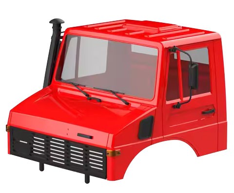 1/6 Red Body Shell Kit (1 set)