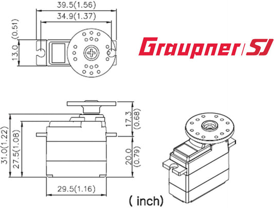 GRAUPNER DES 586 BB DIGITAL SERVO