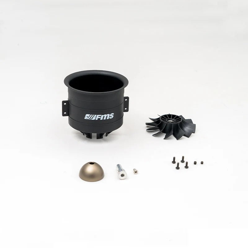 80mm Ducted fan(12-blade) V2 w/o motor