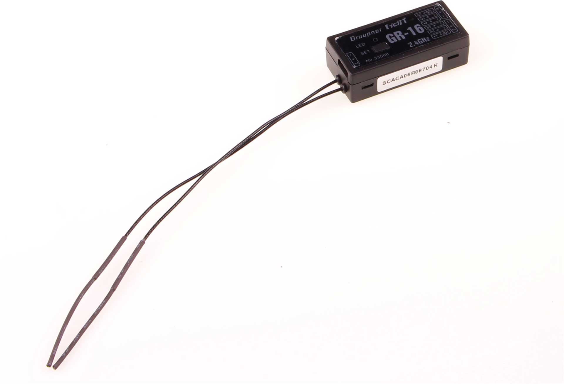 GRAUPNER GR-16 2,4GHZ HOTT 8K EMPFÄNGER