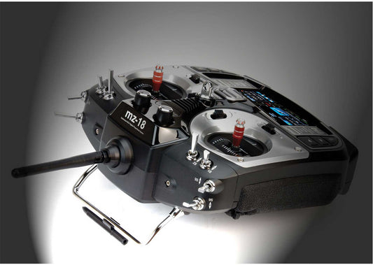 GRAUPNER MZ-18 HOTT EINZELSENDER 2,4Ghz FERNSTEUERUNG