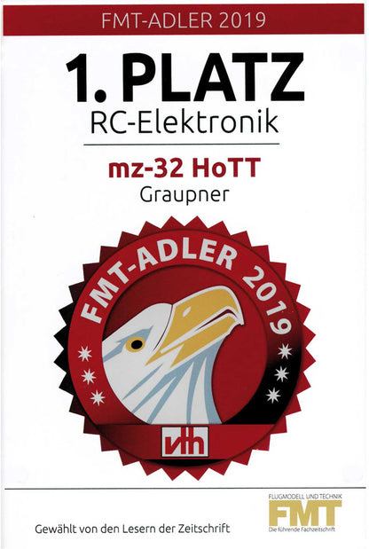 GRAUPNER MZ-32 HOTT Einzelsender 2,4Ghz Fernsteuerung