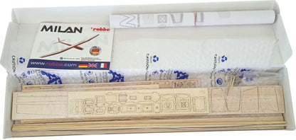 Robbe Modellsport MILAN Laser Cut Holzbausatz "Made in Germany" Hochleistungs-Elektrosegler