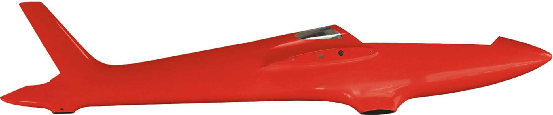 Robbe Modellsport RUMPF MDM-1 FOX 3,5M ARF ELEKTRO OHNE ELEKTRONIK LACKIERT ROT
